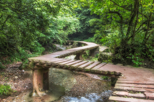 四川成都青城山风光