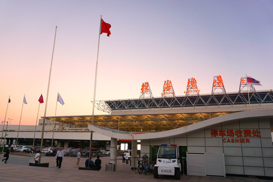 珠海金湾机场航站楼外景