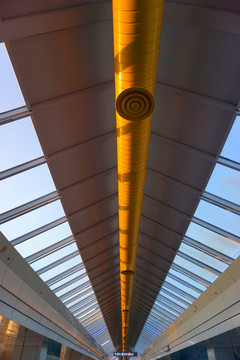 珠海金湾机场室内采光设计