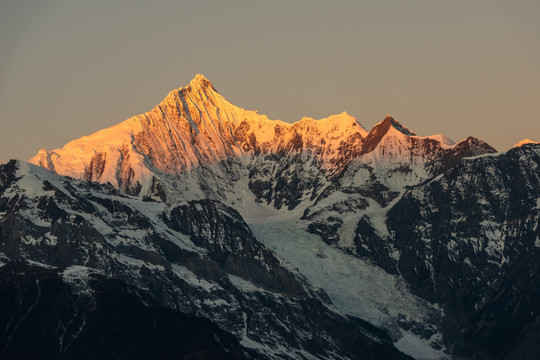 梅里雪山风光