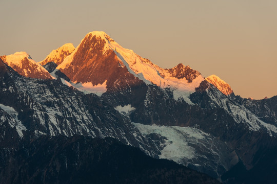 梅里雪山风光