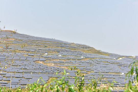 光伏发电基地产业园太阳能发电