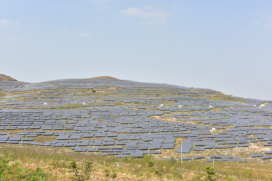 光伏发电基地产业园太阳能发电