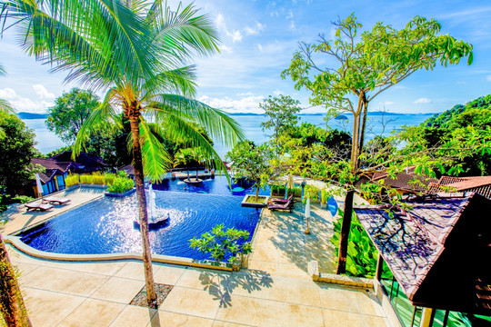热带海岛酒店