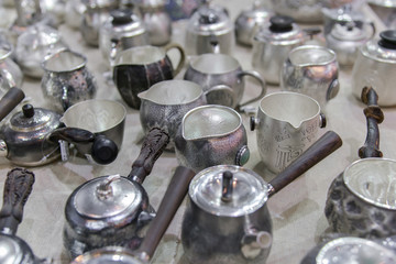 手工纯银茶器
