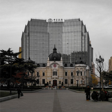 大连老建筑（中国银行大楼）
