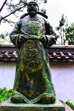 唐太宗铜像
