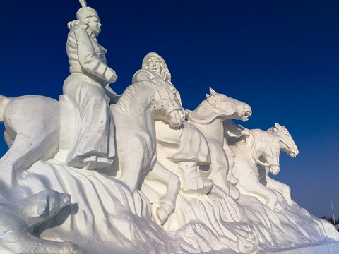 蒙古族雪雕文化