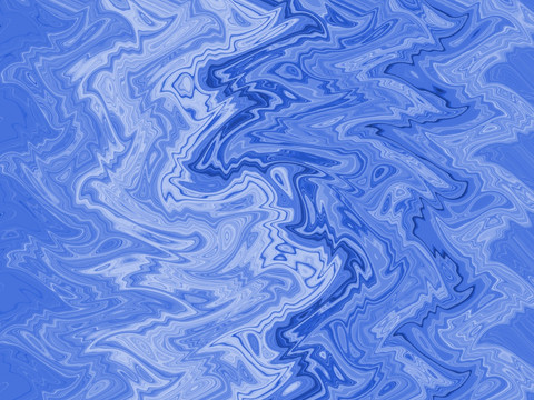 天蓝色流线艺术地毯