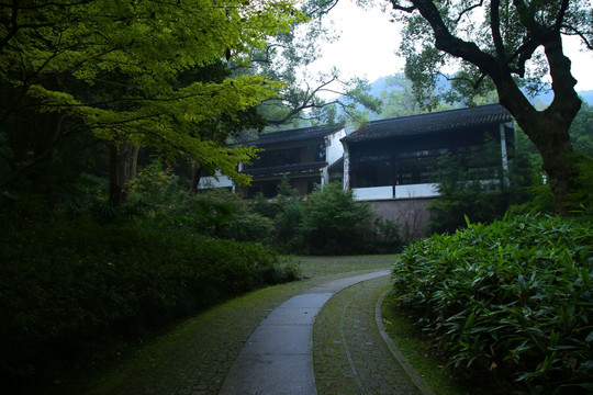 中式园林景观古典建筑