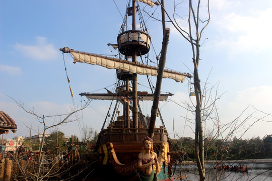 上海迪士尼海盗船