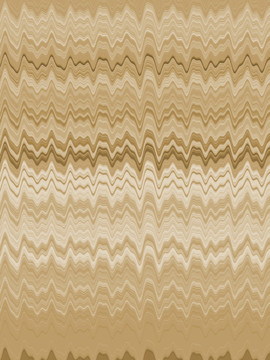 波浪线条抽象喷墨地毯
