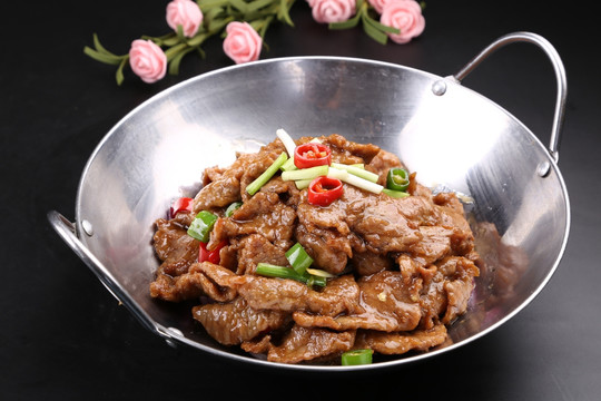 干锅黄牛肉