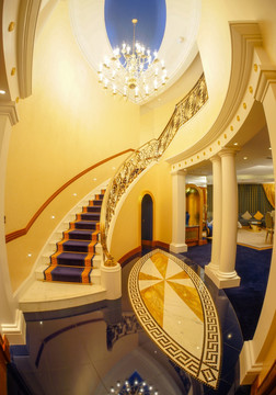 帆船酒店楼梯