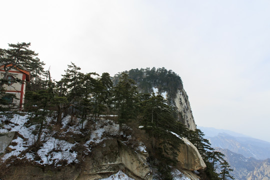 陕西华山西峰风光