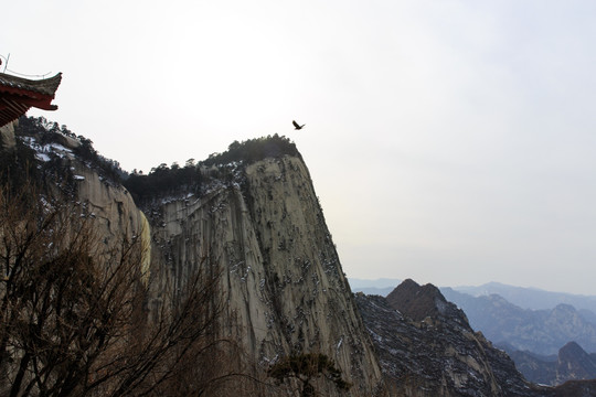 陕西华山西峰风光