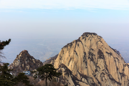 陕西华山北峰风光