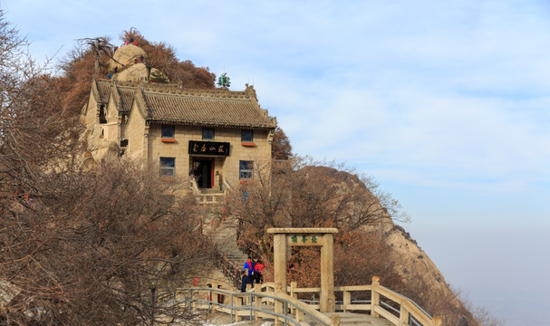 陕西华山北峰风光