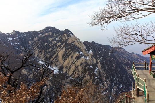 陕西华山群峰风光