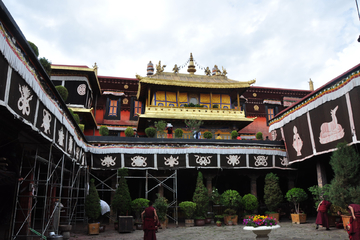 西藏拉萨大昭寺摄影图片