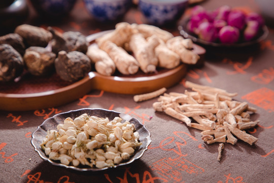 中药花茶