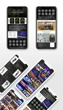 全套舞蹈培训街舞手机移动端界面