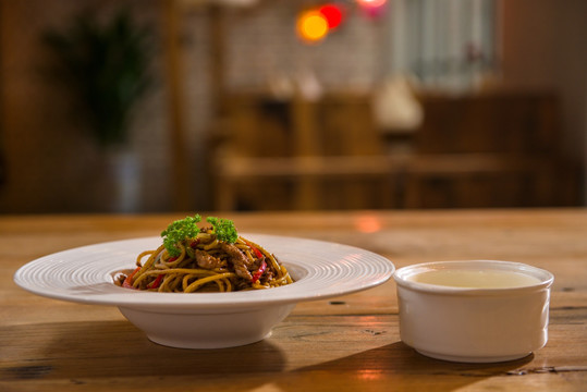 澳洲牛肉黑胡椒意面