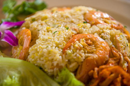 海鲜炒饭
