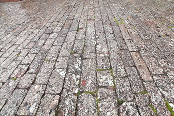 雨天石板路石头路