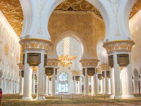 谢赫扎耶德清真寺走廊