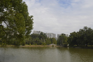 水库风景