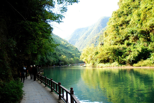 石泉美景