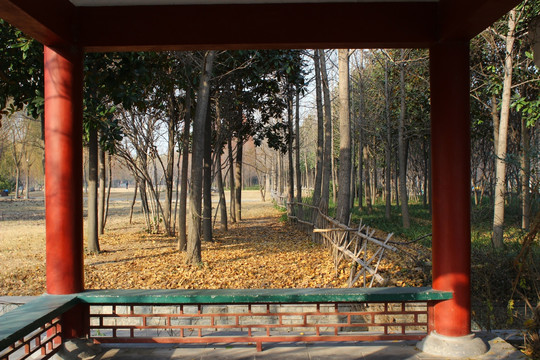 仿古建筑亭子