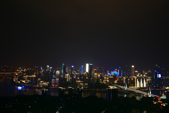 重庆半岛夜景