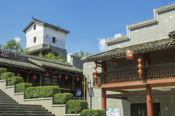 中式建筑的外观
