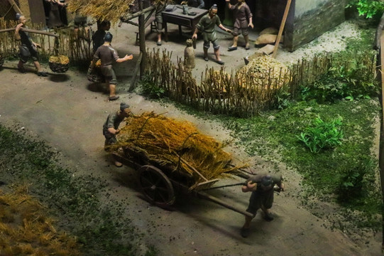 古代农民劳作