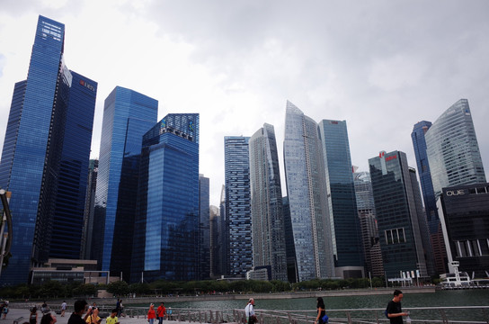 新加坡城市风光建筑