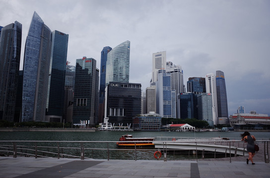新加坡城市风光建筑