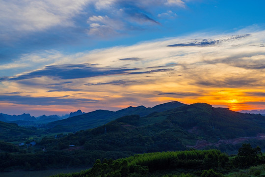 夕阳风景