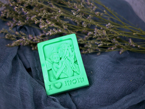 绿色精油皂