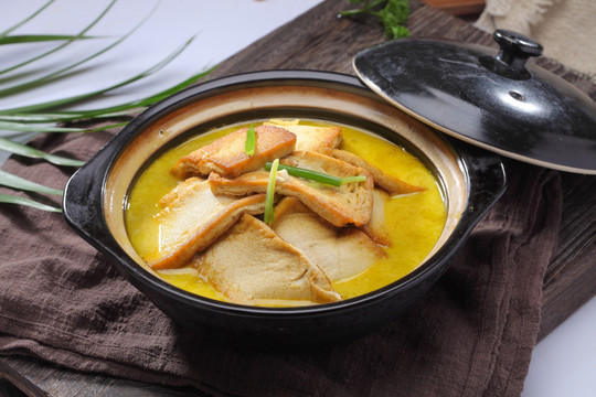 煎烩豆腐