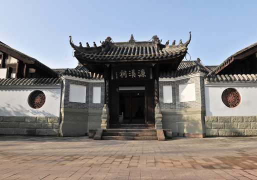 中式大门