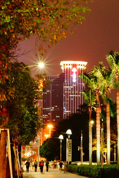 深圳市民广场夜景