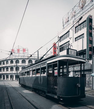 老上海民国街景