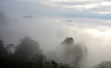 水墨黄山