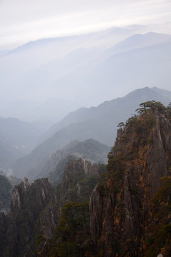 水墨h黄山