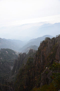 水墨黄山