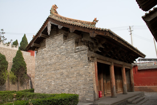韩城普照寺高神殿