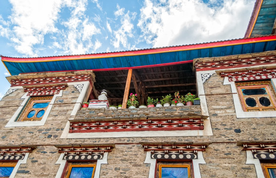 四川康定藏族民居建筑