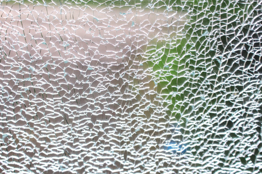 碎玻璃背景墙